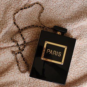 Perfume Bottle Shaped Crossbody Bag